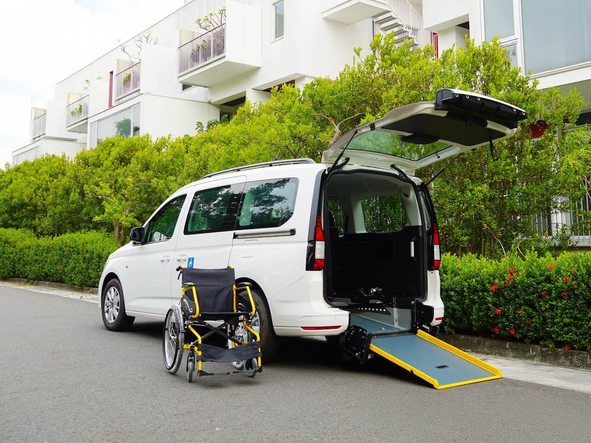 Caddy Maxi EasyLife福祉車，擁有德制品質與完善的安全配備，延續Caddy車系時尚洗鍊的外觀造型。（圖／台灣福斯商旅提供）