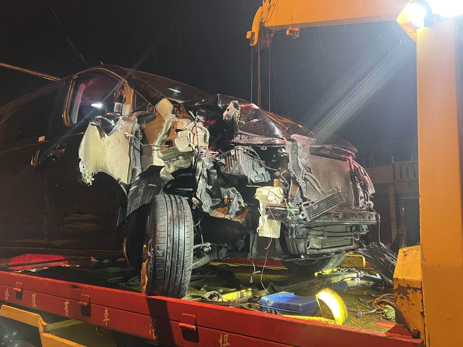 肇事的廂型車駕駛為75年次的徐姓男子。(圖/東森新聞)