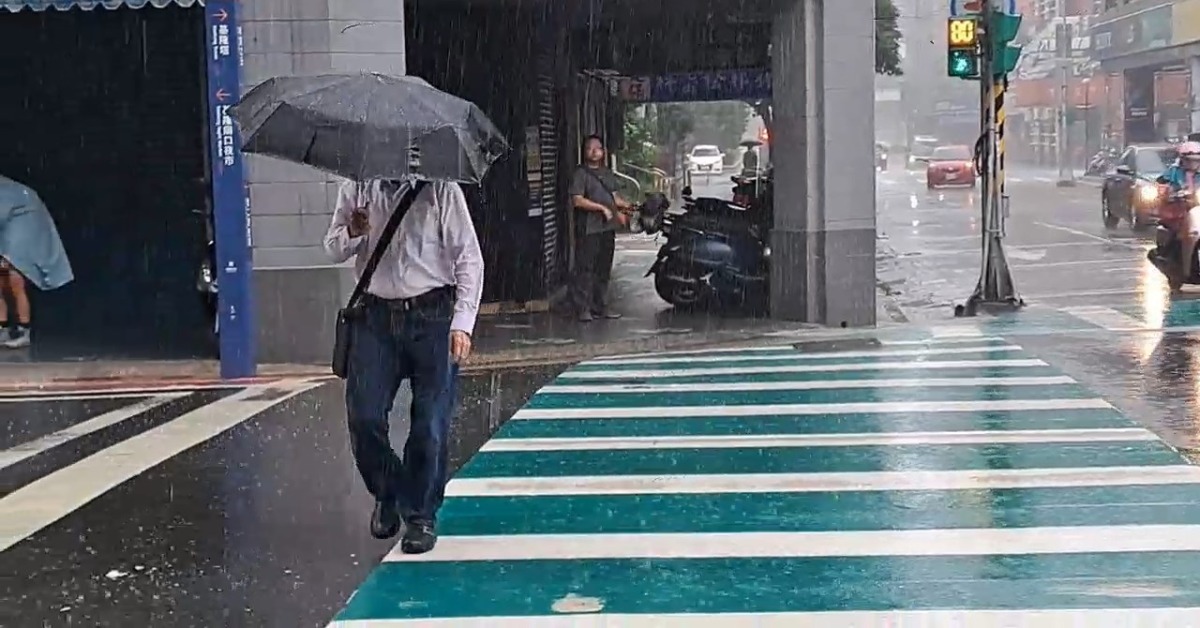 ３縣市一路下雨到明天。（示意圖／東森新聞）
