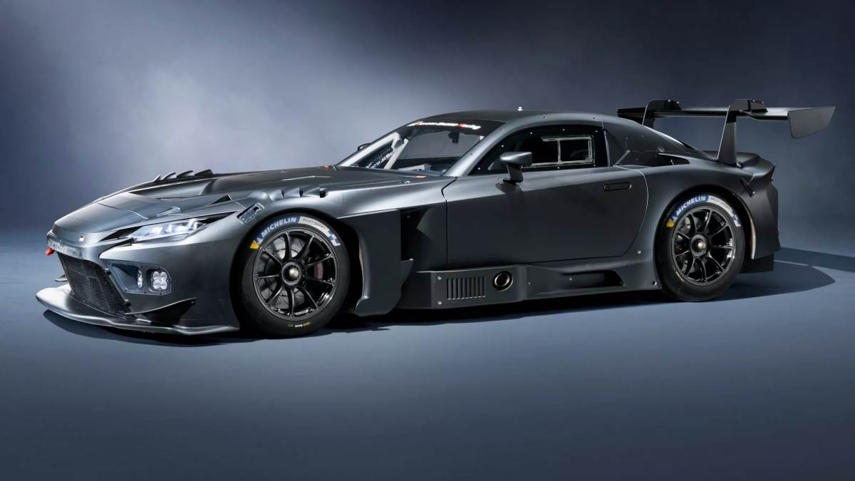 與GR GT同步開發的GR GT3車型同時發表,象徵著車輛擁有極致賽道基因。(圖/豐田提供)