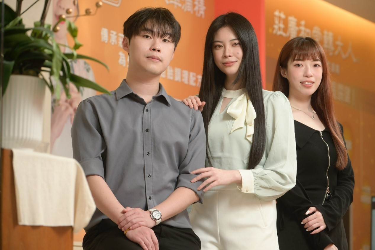 莊淑旂博士曾孫三胞胎現年28歲。（圖／莊淑旂博士提供）