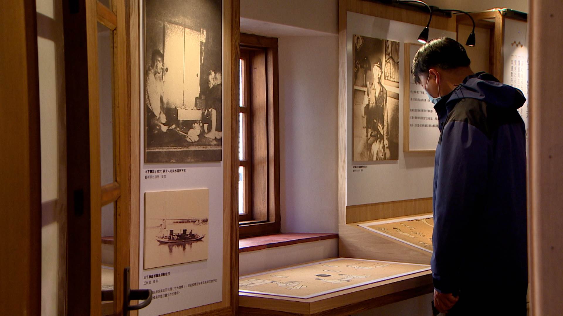 建於 19 世紀末的磚造洋樓「木下靜涯舊居」，完整保留歷史風貌，今年入選全球首屆百大故居，成為淡水登上國際舞台的重要文化地標。（圖／東森新聞）