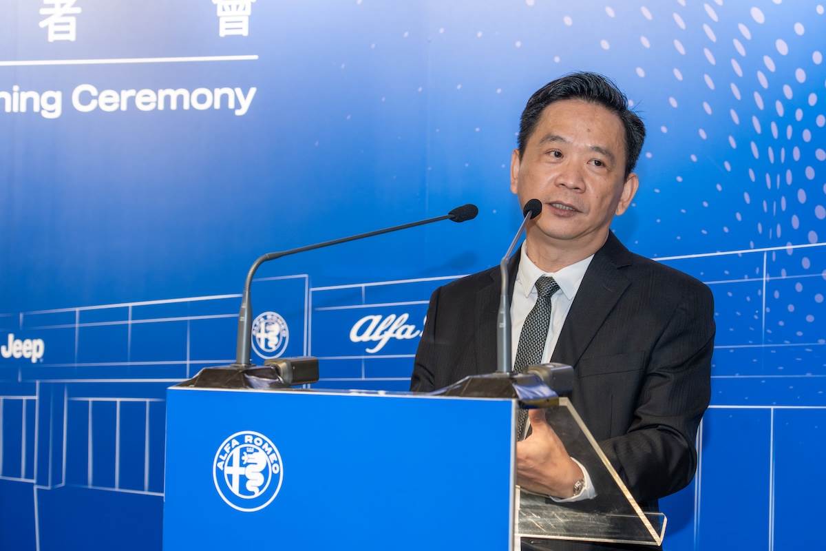 荃程汽車董事長黃勇仁。（圖／林昱丞攝影）