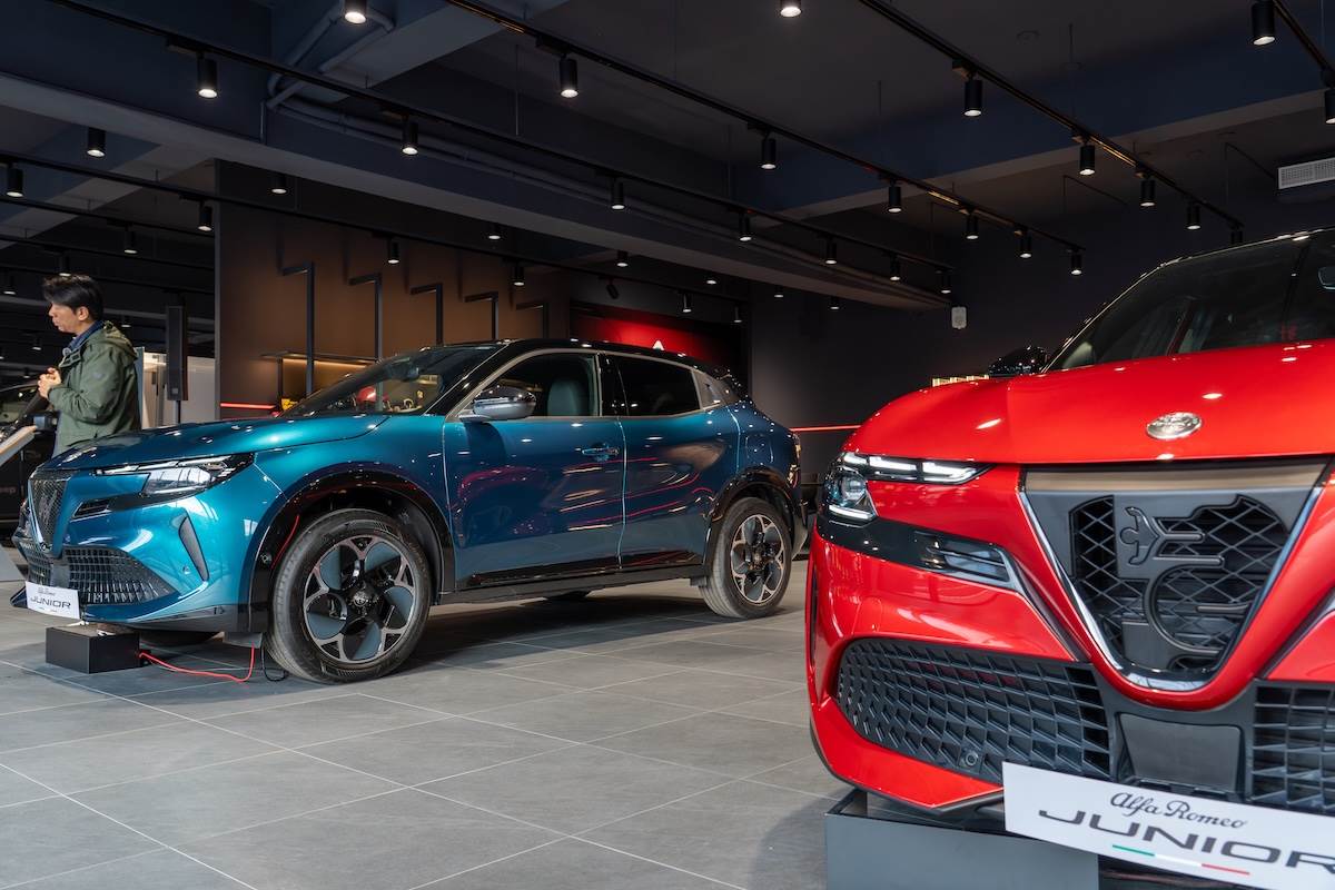 Alfa Romeo Junior Ibrida採用P2 HYBRID油電混合動力系統，綜效輸出達145匹馬力。（圖／林昱丞攝影）