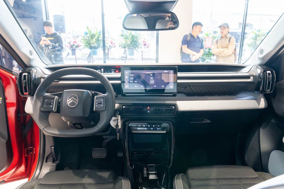 C3 AIRCROSS配備數位儀錶與10.25吋全彩觸控螢幕。（圖／林昱丞攝影）