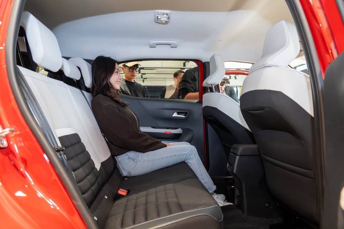 C3 AIRCROSS會有五座與七座版本，現場展示的是五座。（圖／林昱丞攝影）