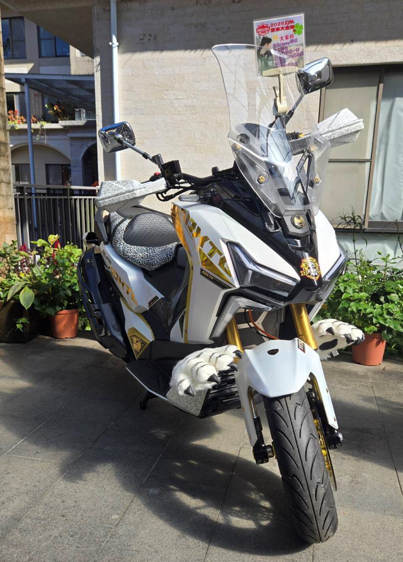 圖8.ADXTG 劍齒虎改裝大賞 獲選作品(白金幻想)