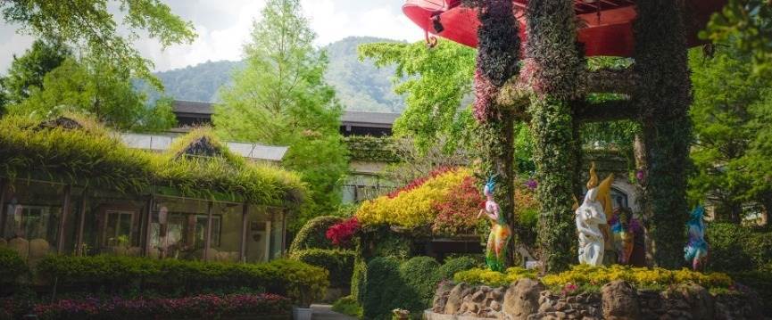 圖3.楓樺台一渡假村美景