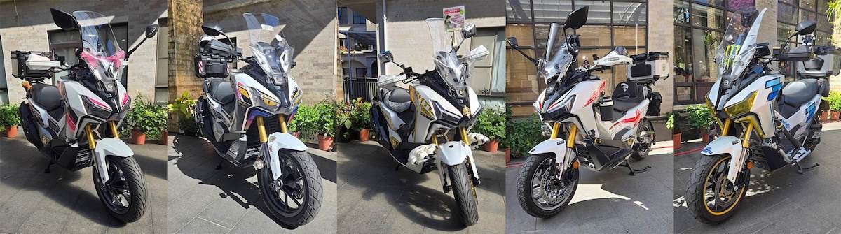 「ADXTG劍齒虎改裝選美大賞」得獎作品。（圖／SYM提供）