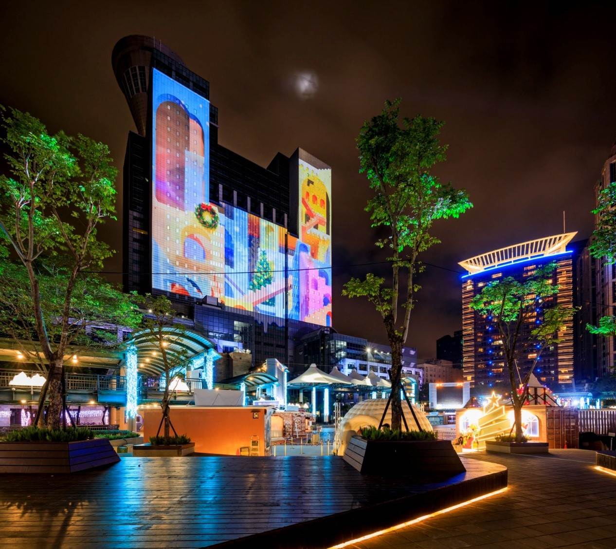 「日安PARK」開車10分鐘抵新板特區。（圖／業者提供）