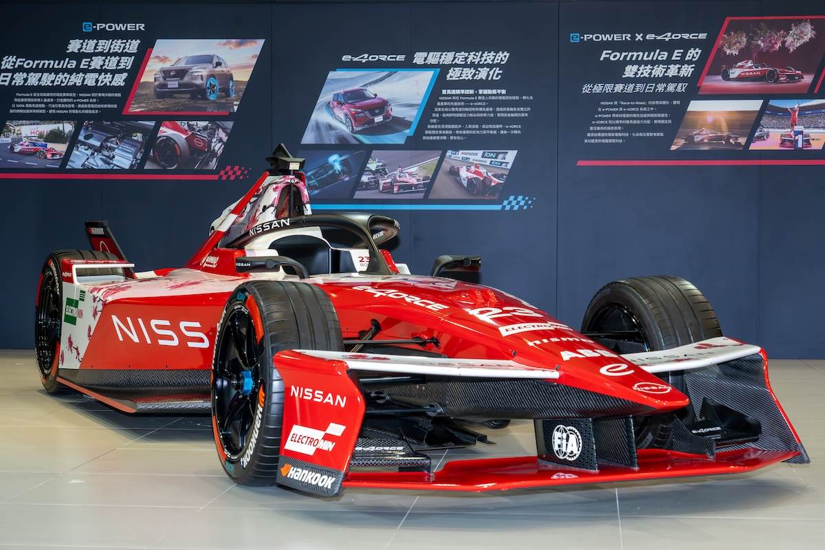 NISSAN Formula E GEN3 Evo。（圖／林昱丞攝影）