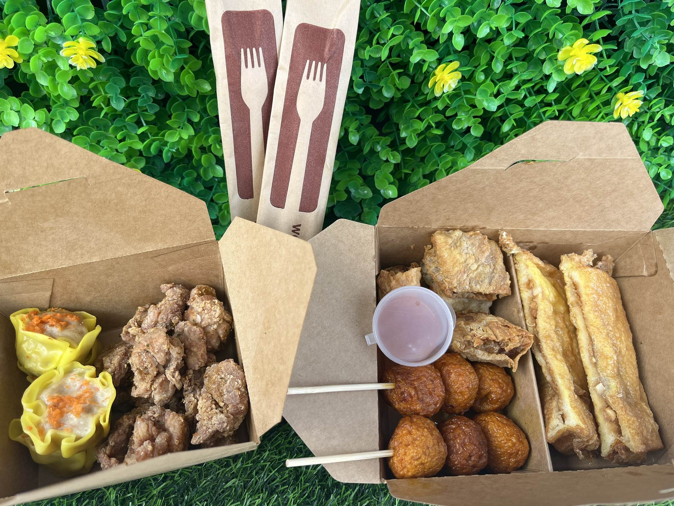 由香港夫妻來台經營的排隊美食餐車,將進駐跨年市集,主打咖哩魚蛋、西多士等道地港味。