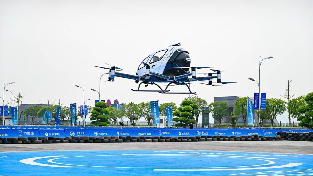 長安汽車的轉子引擎未來也將應用在許多低空的飛行載具上，該引擎預計將會在2027年進行量產。（圖／長安汽車提供）