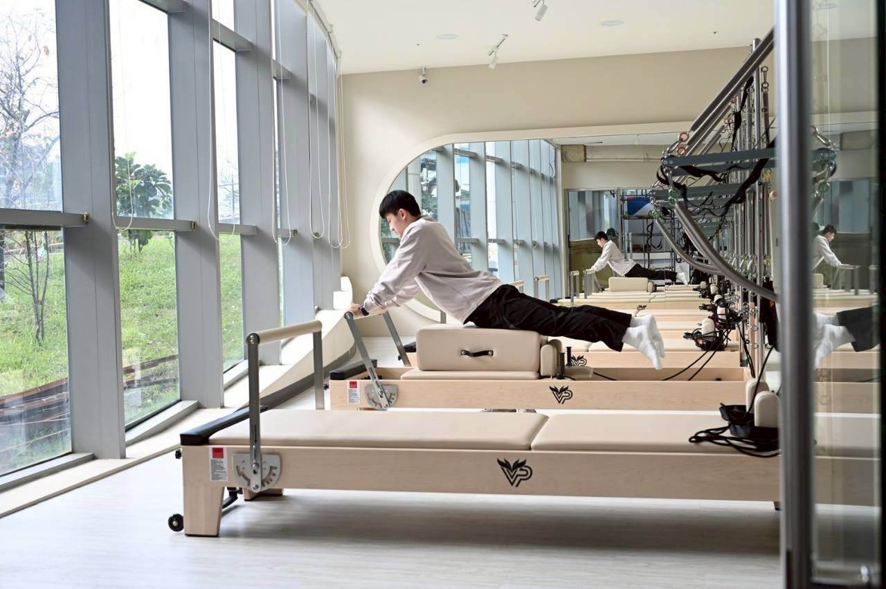 淡水運動中心引入深受民眾喜愛的器械皮拉提斯課程