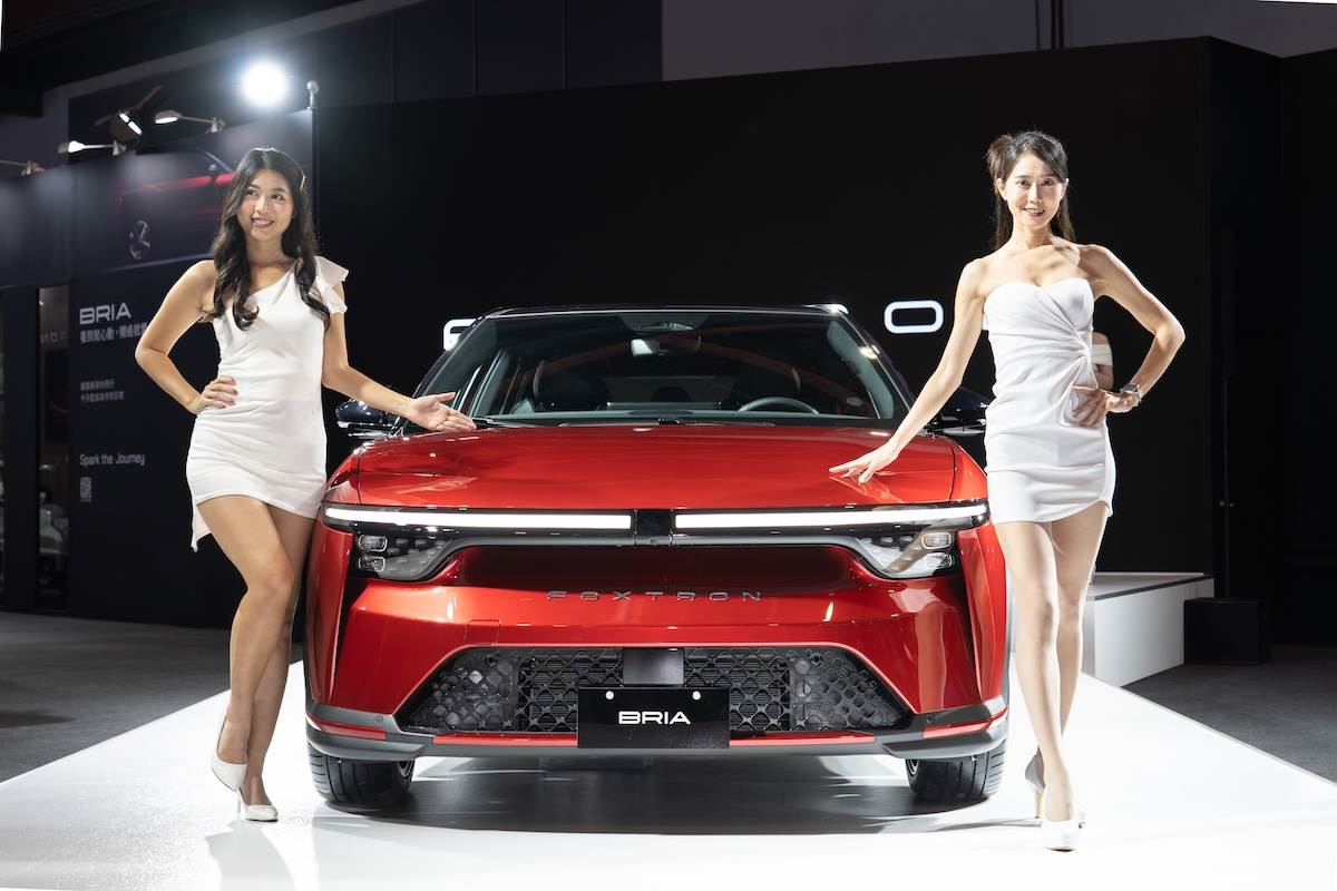 Foxtron BRIA。（圖／林昱丞攝影）
