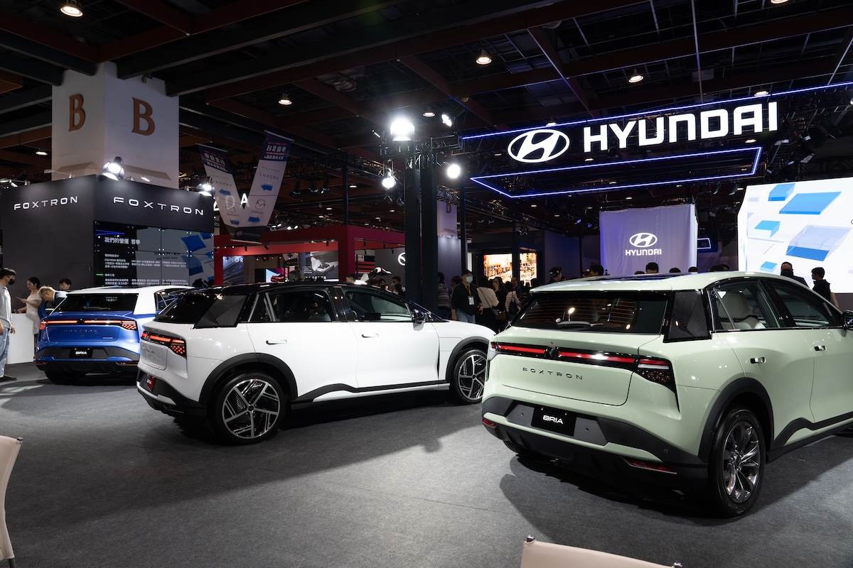 Foxtron BRIA有多種顏色。（圖／林昱丞攝影）