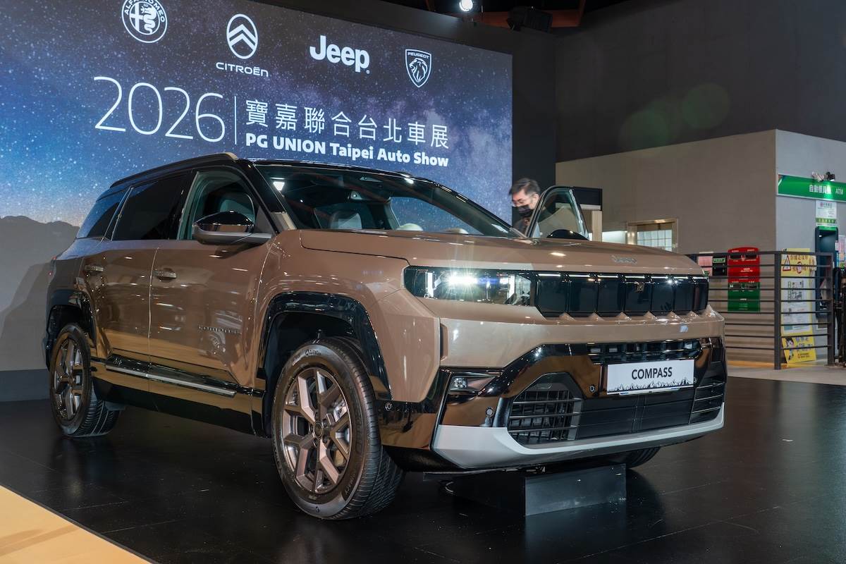 Jeep Compass。（圖／林昱丞攝影）