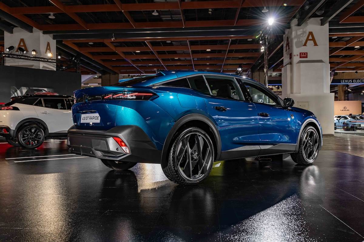 PEUGEOT 408 GT RAPIDE。（圖／寶嘉聯合提供）