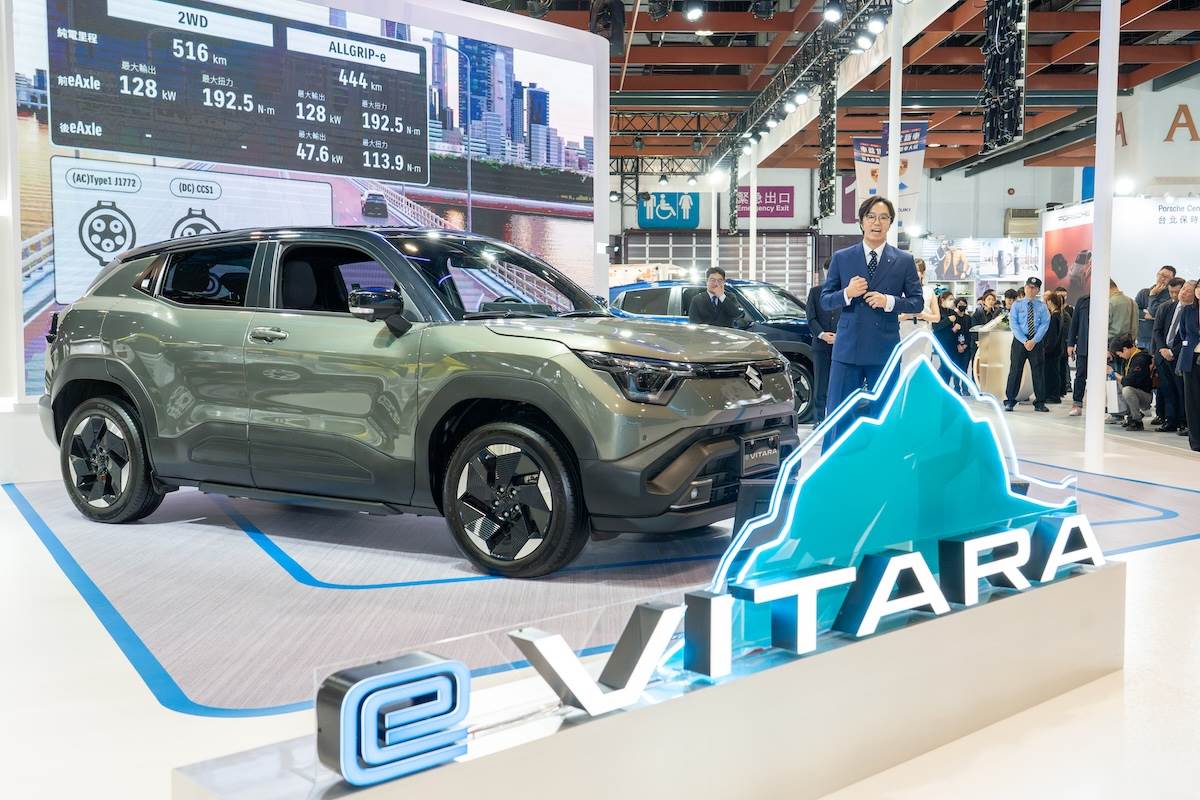 SUZUKI e VITARA。（圖／林昱丞攝影）
