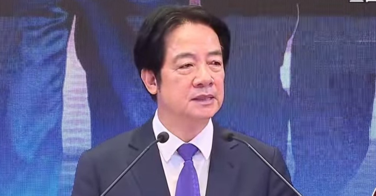 總統賴清德發表新年談話。（圖／總統府）