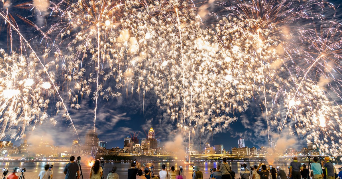 迎接新年，全球各地接力展開跨年慶典。（示意圖／unsplash）