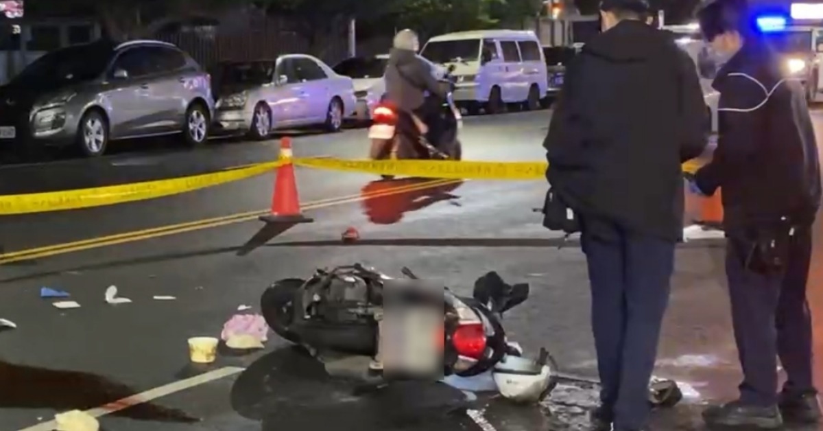 新北三重發生重大車禍。（圖／東森新聞）