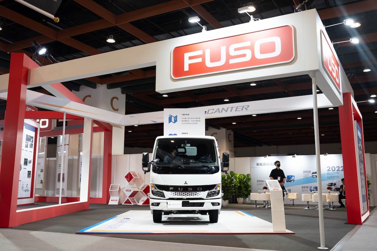 FUSO eCanter。(圖/林昱丞攝影)