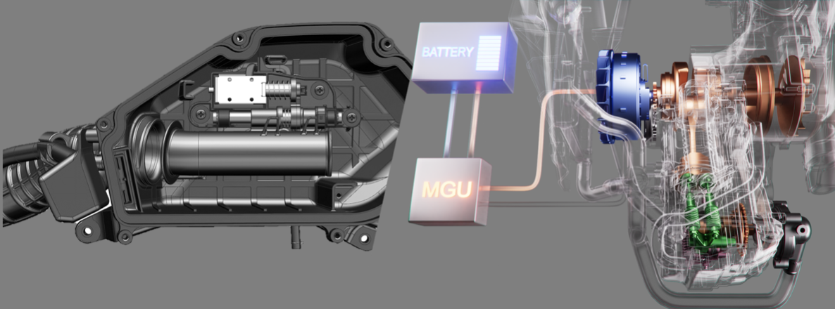 全新DRGBT加入「ZRSG 3.0競能電驅系統」。（圖／SYM提供）