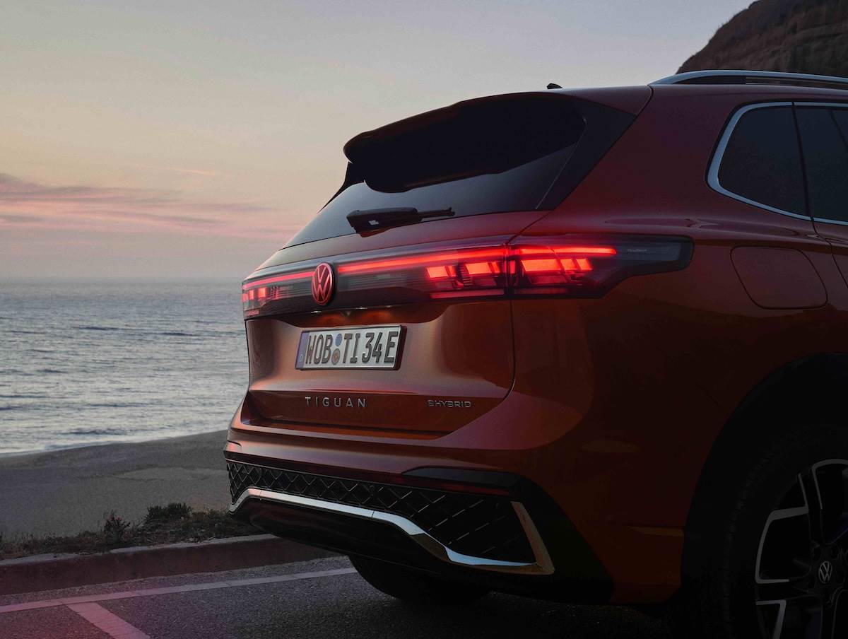 Tiguan車尾「廠徽光標定位燈」。（圖／台灣福斯汽車提供）