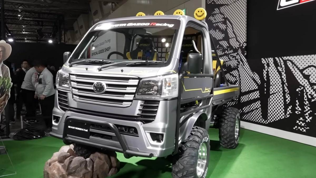 GR Hijet Morizo K‑Trail由Gazoo Racing操刀設計,擁有更為性能化的色彩。(圖/豐田提供)