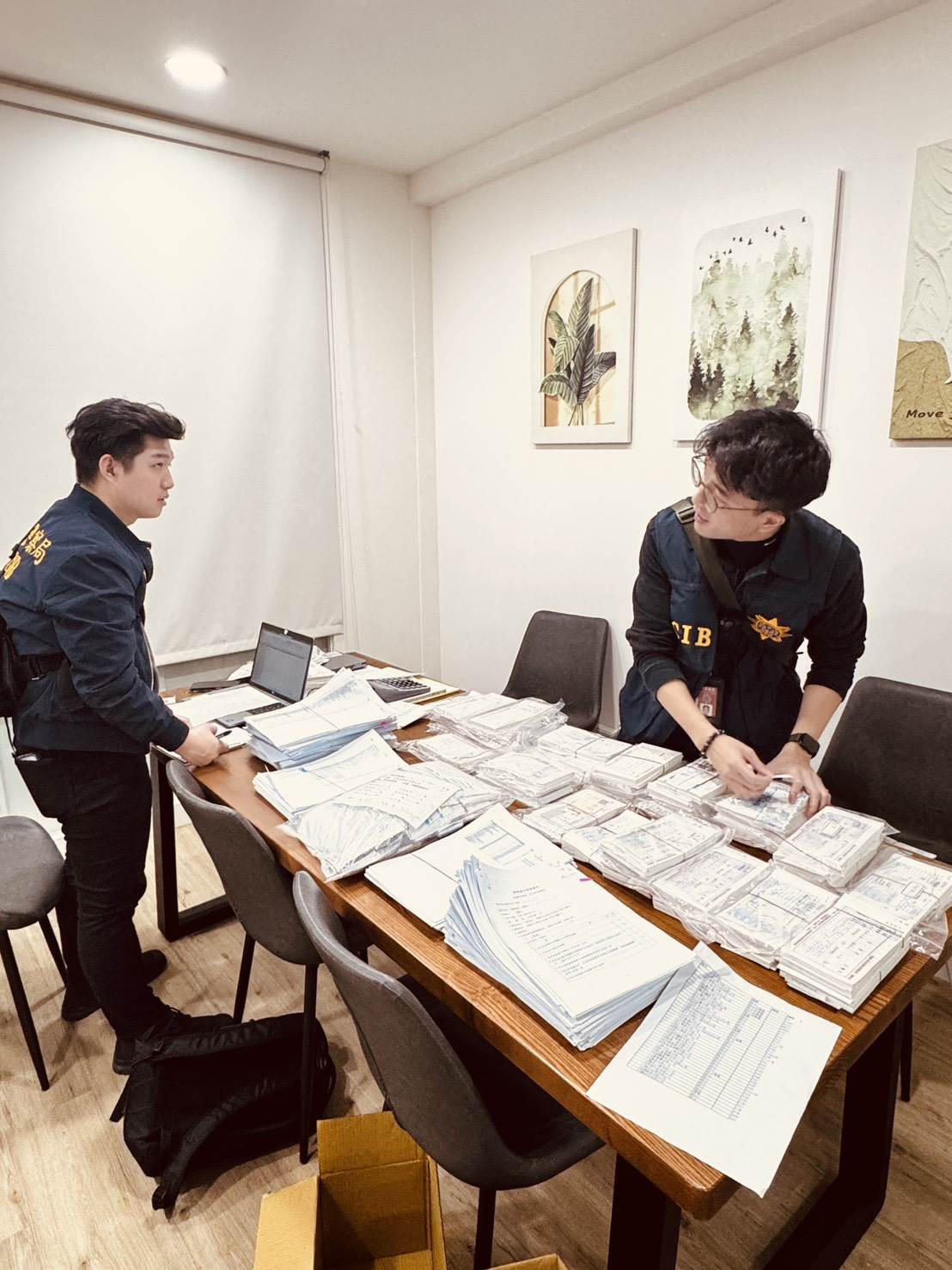 (左營)證物集中畫面