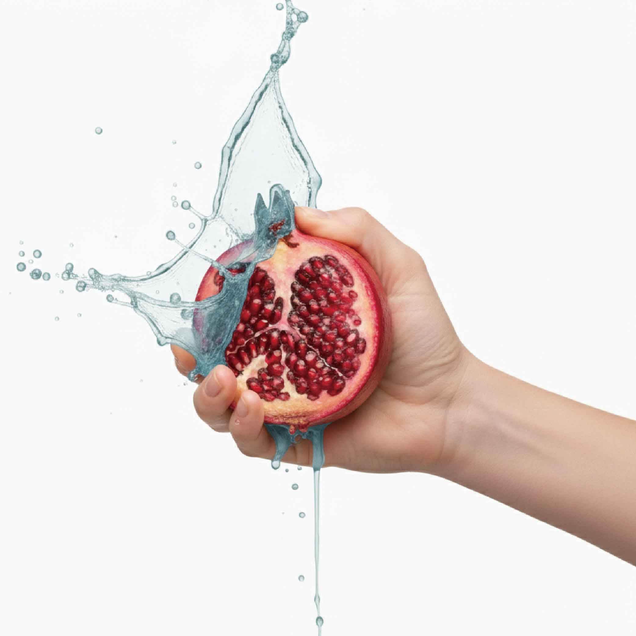 產品中特別添加業界足量1000mg D-甘露糖與專利石榴發酵物 PomeTide®。（圖／業者提供）