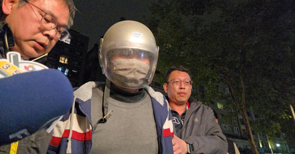 蘆洲逆子狠殺父母！身上僅剩587元 逃亡變裝畫面曝光
