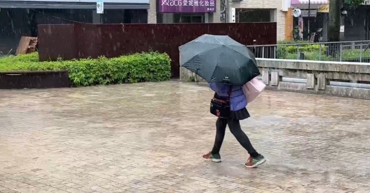 快訊／記得帶傘！4縣市大雨特報 警戒區域曝
