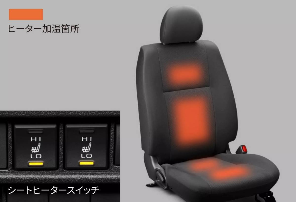 高階車型標配座椅加熱功能，讓便利性與舒適性提升許多。（圖／豐田提供）