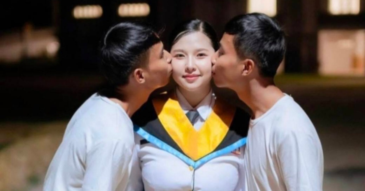 泰女同居交往雙胞胎！甜喊「我有2個老公」引熱議