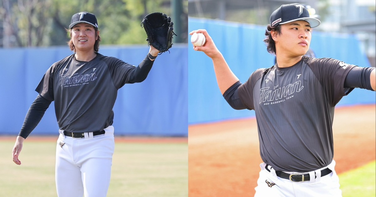 台灣經典賽集訓2強投！古林睿煬、孫易磊春訓一軍出發