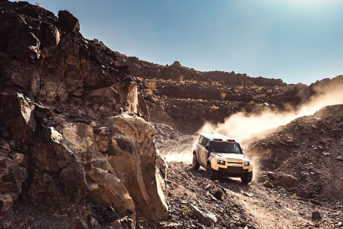 Defender Dakar D7X-R。（圖／JLR Taiwan提供）