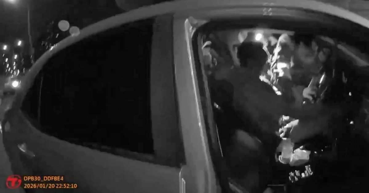 新北2警遭惡嫌拒檢衝撞！ 警漏夜逮2嫌查獲大量毒品