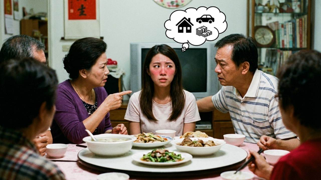 穩定的生活狀態，自然減少外界的關心壓力。（圖／Google gemini提供）