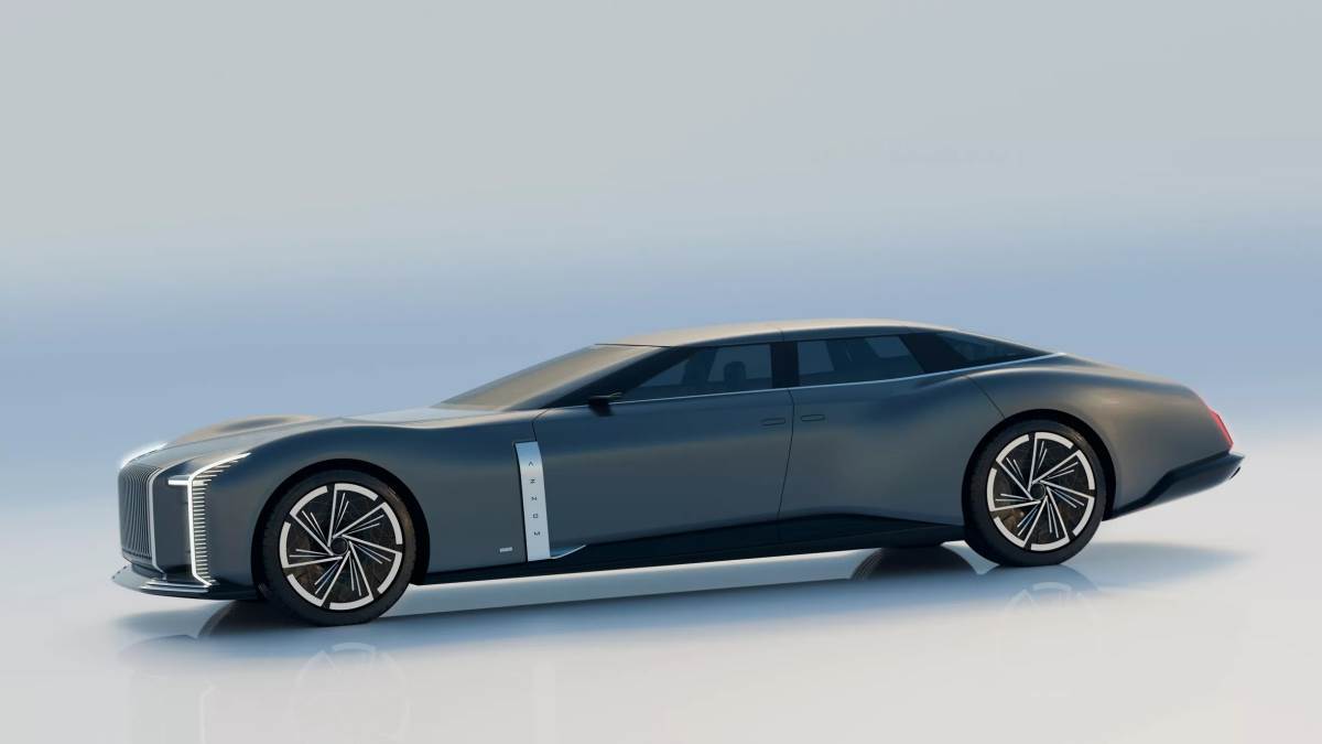 車輛除了搭載100 kWh的電池組之外，同時也配置了一具V6引擎作為增程發電機。（圖／Aznom提供）