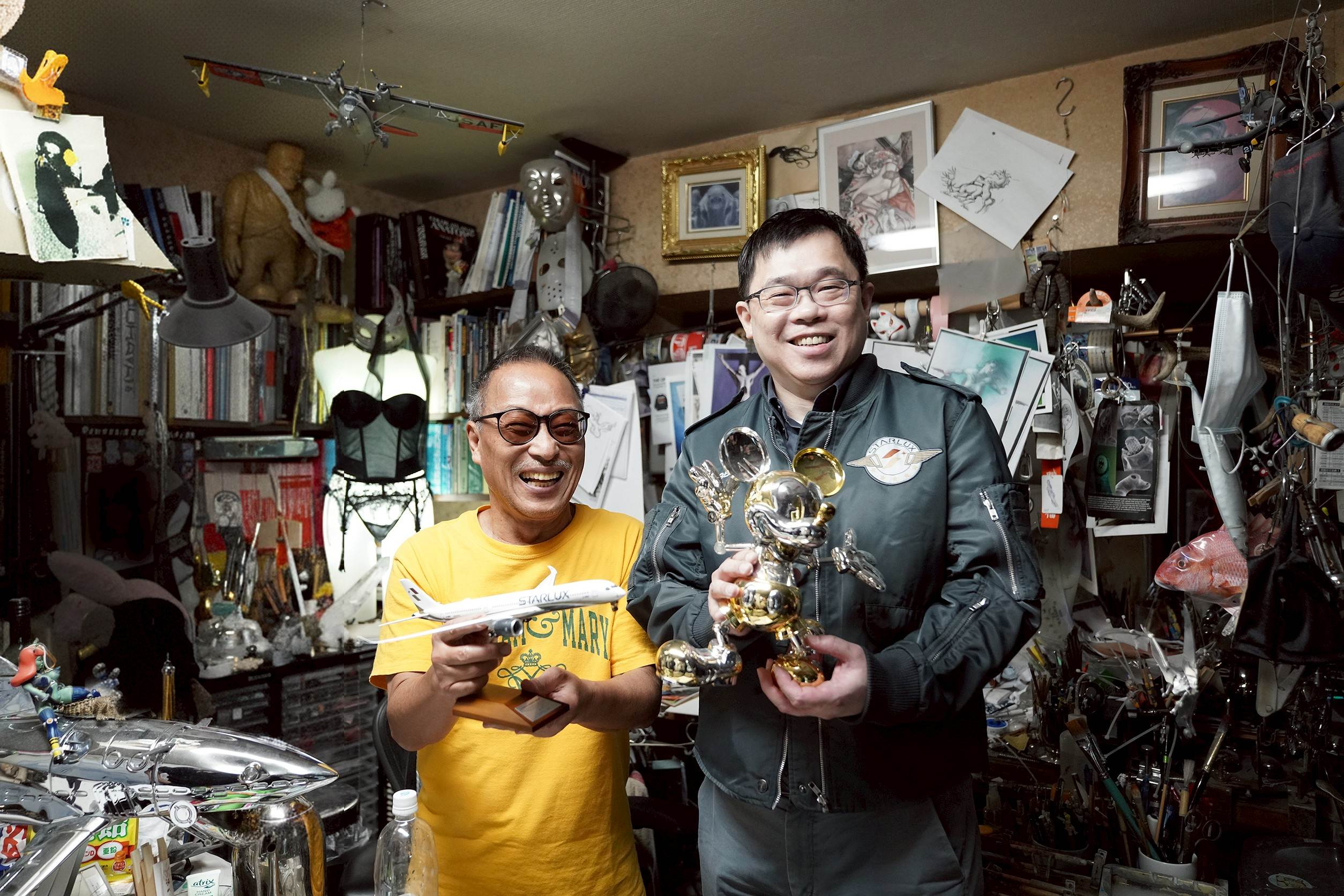 9_星宇航空董事長張國煒與藝術大師空山基因著「做沒人做過的事」的共同信念，突破語言