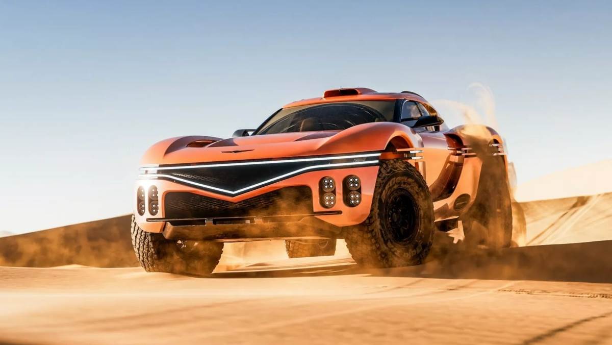 X Skorpio Concept擁有特別設計,扭轉了眾人對於品牌既有形象的認知。(圖/Genesis提供)