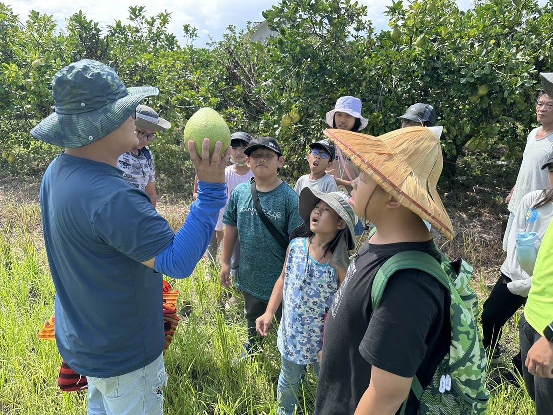 大人小孩一起動手體驗農事樂趣，品嚐剛採下的甜美果實。（圖／業者提供）