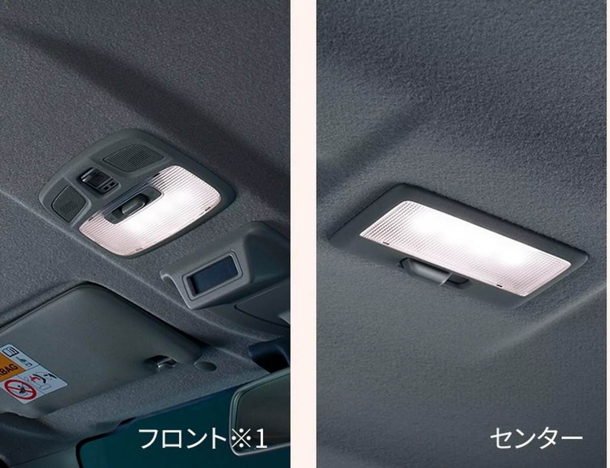 車內的燈光照明全車系標配LED燈。（圖／鈴木提供）