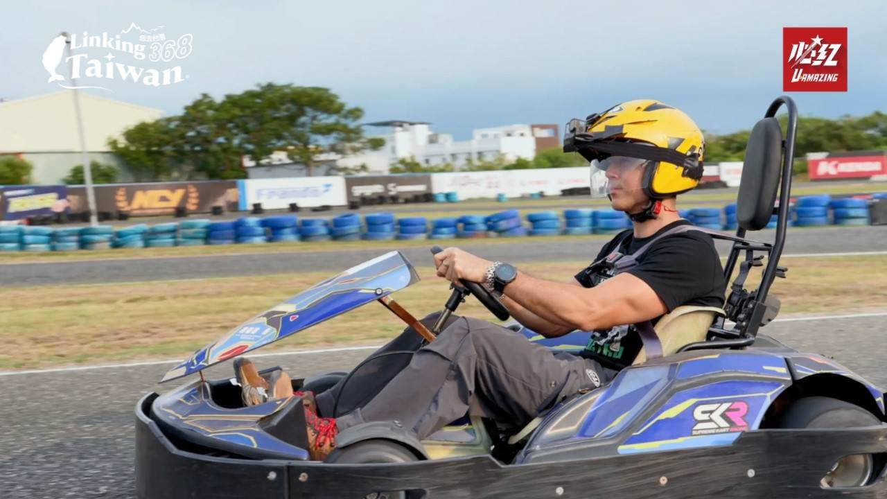 速度帶來的震撼，讓舞陽腎上腺素飆升！無論是甩尾、過彎，還是全力加速的瞬間，都讓人感受到極致的熱血。（圖／Linking 368 Taiwan 提供）
