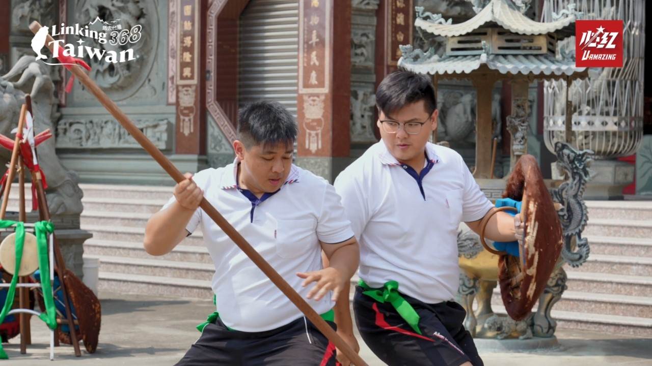  透過實際參與，讓人更深刻體會宋江陣不僅是一項表演藝術，更是凝聚地方記憶與文化精神的重要傳承。（圖／Linking 368 Taiwan 提供）