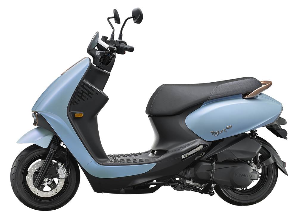 Yogurt Slim 125優格塑身特仕版」天幻藍。（圖／KYMCO提供）