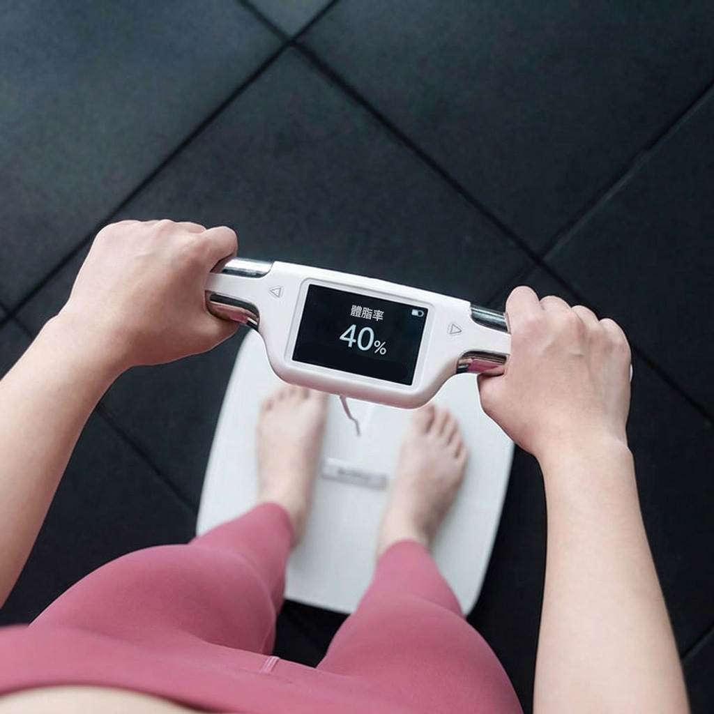 30歲OL體脂率竟高達40%,成了典型的「泡芙人」狀態。(圖/AI生成)