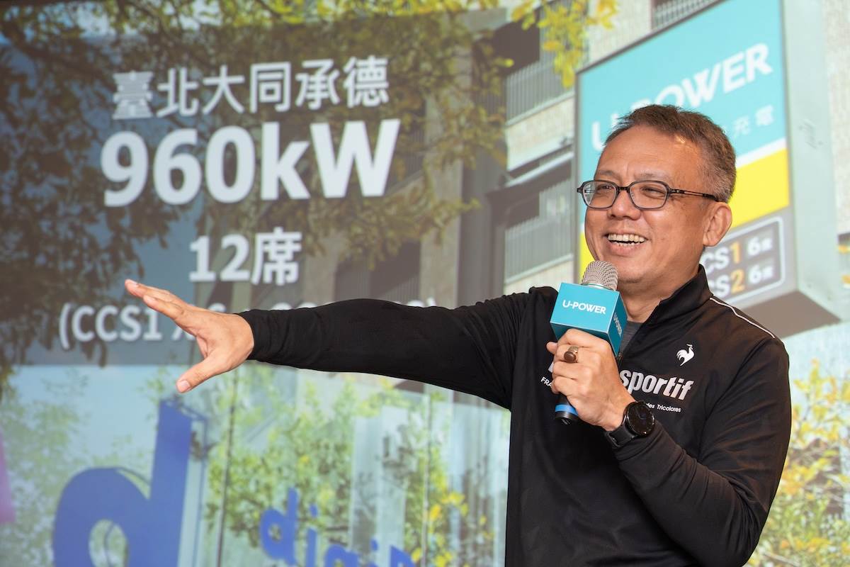 U-POWER董事長陳鵬旭。（圖／林昱丞攝影）